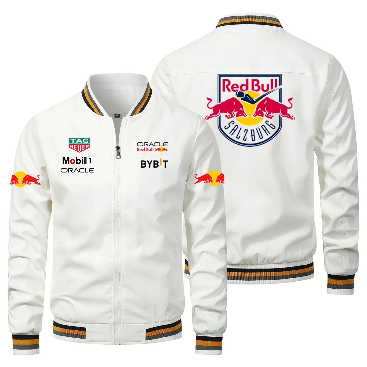 2025 Новая мотоциклетная куртка Red Bull в стиле ретро