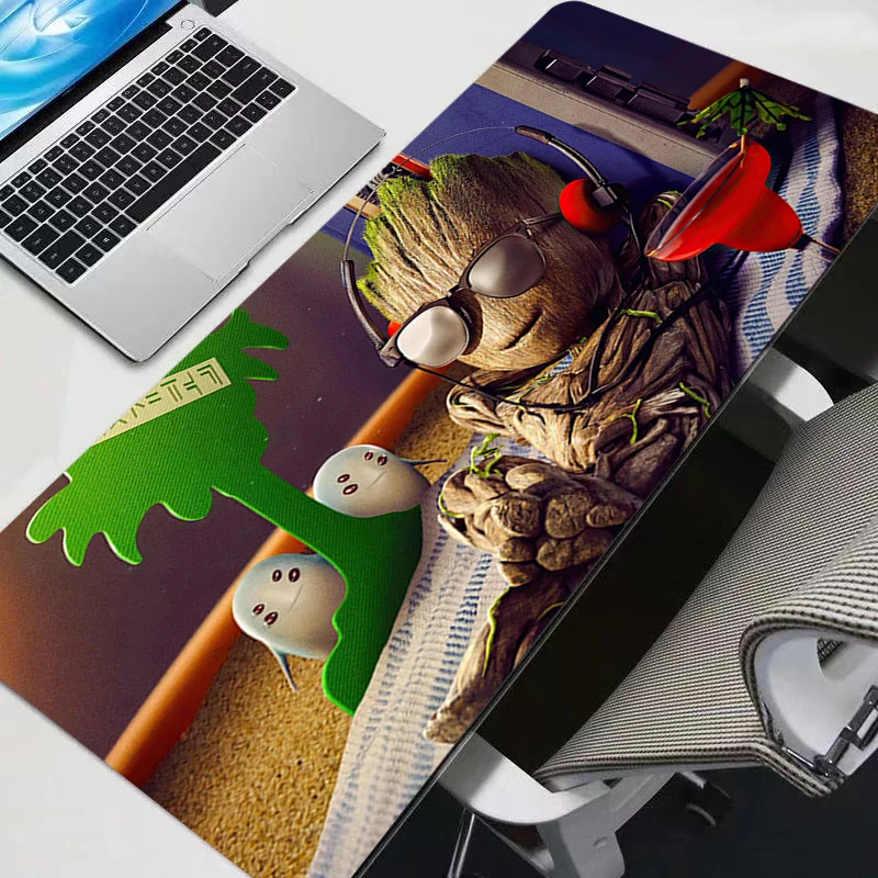Mauspad Guardians of the Galaxy Anime Gaming Zubehör XXL Varmilo Tastatur Pad Matte Gabinete Gamer Teppich Mousepad Mauspad