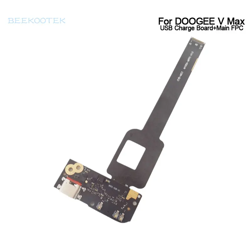 New Original DOOGEE V Max USB Board Base Charging Port Board With Mother board Connect Main FPC For DOOGEE V Max Smart Phone