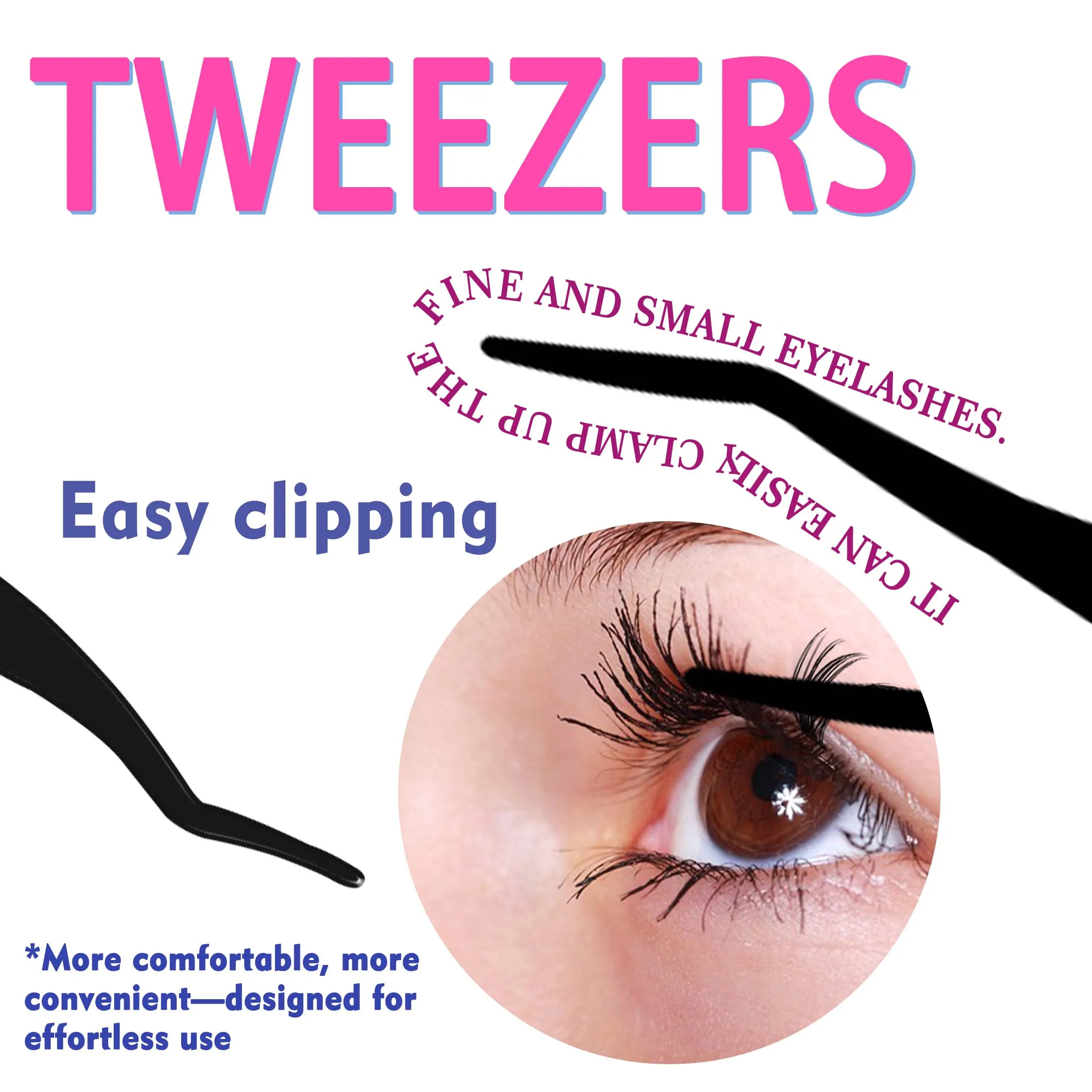 【Beauty Essential】72-hour long-lasting eyelash extension glue, waterproof and sweatproof, a false eyelash use tool worth buying