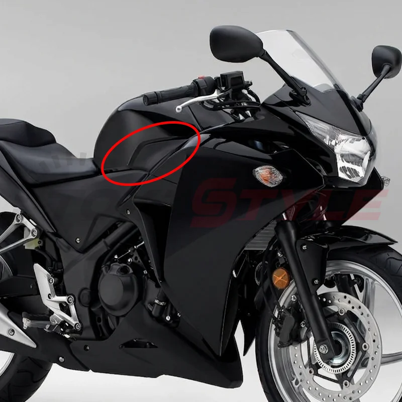 Fit For HONDA CBR250R CBR250 R 2011 2012 2013 2014  Motorcycle Fuel Gas Tank Cover Trim Panel side panel Fairing