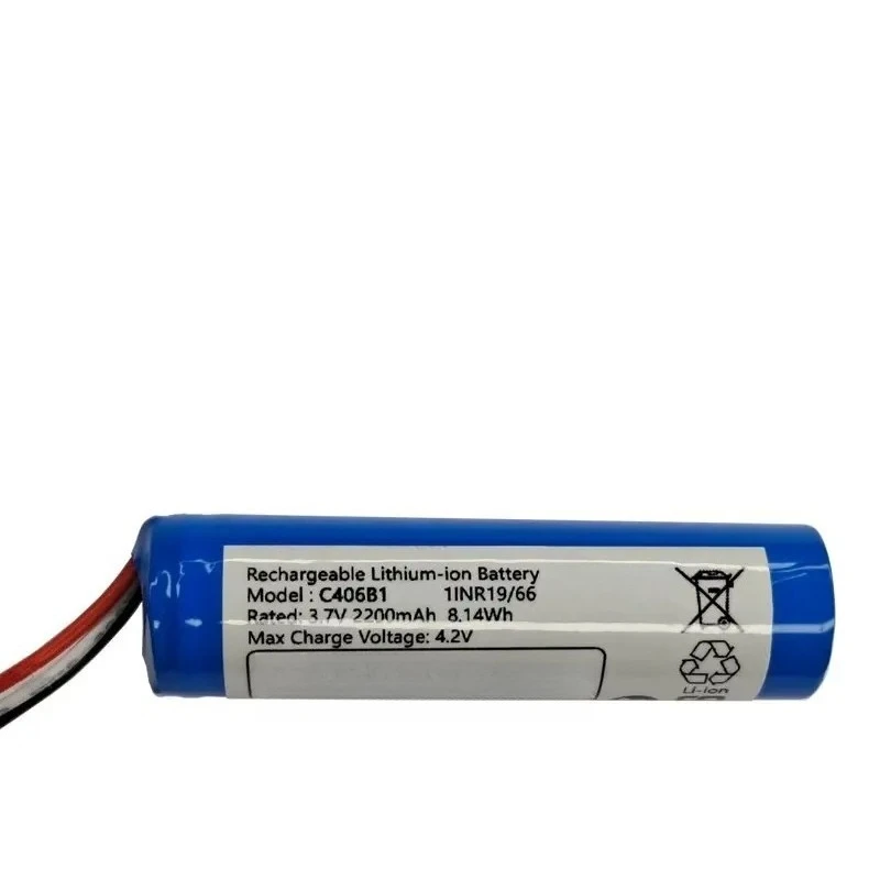 New C406B1 3.7V 8.14Wh 2200/3200mAh Lithium-ion Rechargeable Battery Pack for High Quality Bluetooth Speaker Replacement Battery