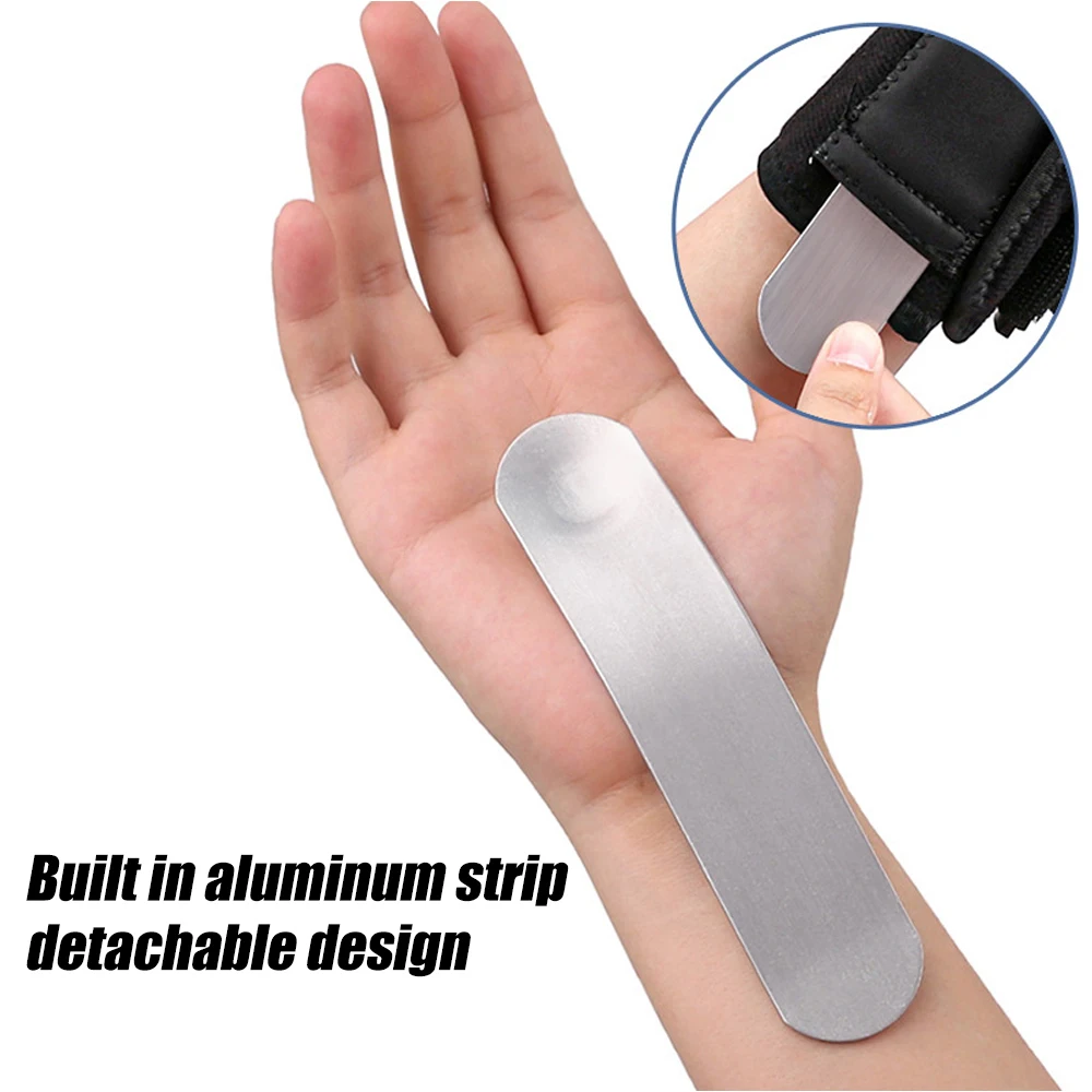 1pcs  Adjustable Wrist Brace Carpal Tunnel Support Metal Splint Stabilizer for Women And Men Wrist Brace image 2