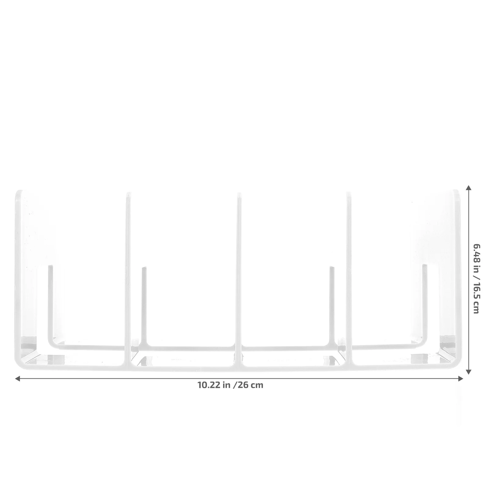 

1Pcs Book Shelf Bookend Clear Acrylic Book Stopper Organizing Holder for Books Desktop Organizer Office Supplies Decor