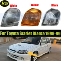 1 par de luces de curva para faros de coche, luz de esquina para Toyota Starlet Glanza 1996 1997 1998 1999, lámpara de luz de esquina