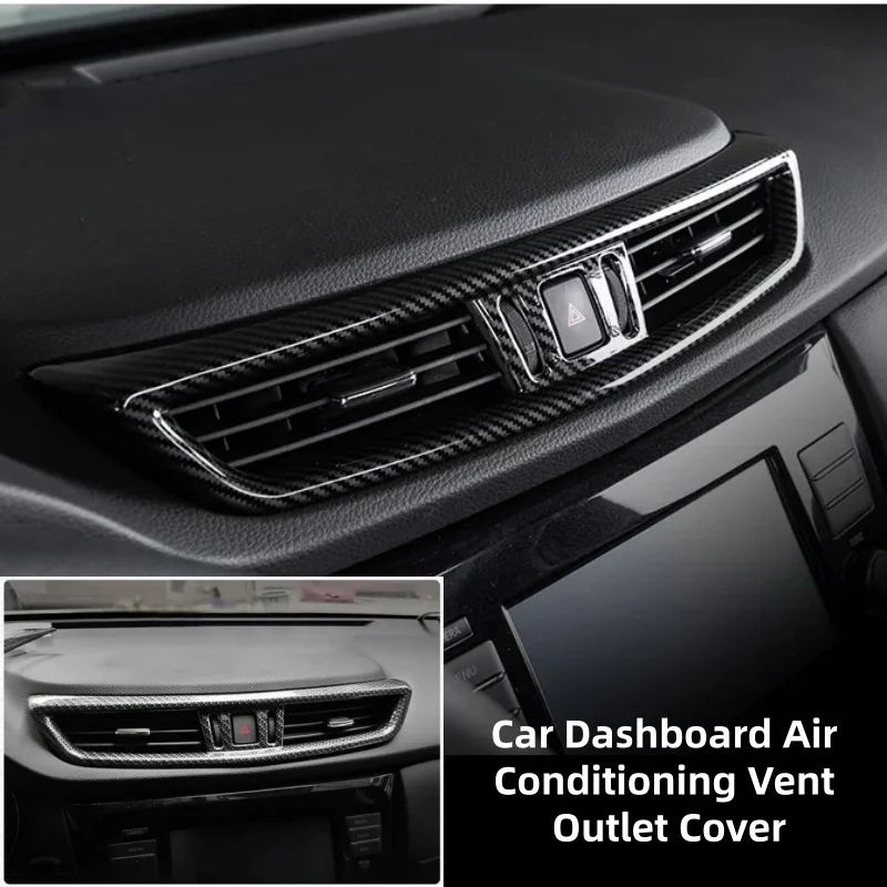 

For Nissan Qashqai J11 X-trail Xtrail T32 2014- 2020 Car Dashboard Air Conditioning Vent Outlet Cover