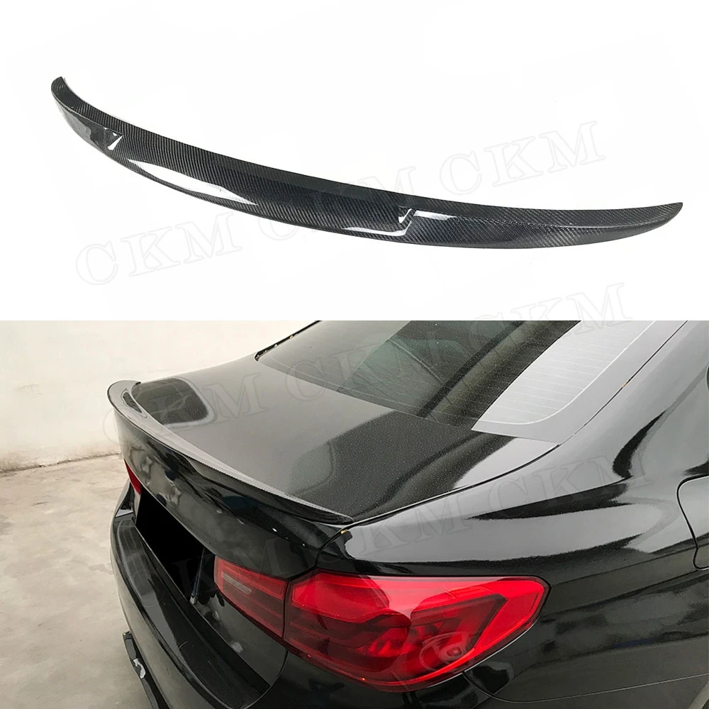 

CKMUUER для BMW 5 серии G30 F90 M5 530i 540i седан 2017-2019 Стайлинг автомобиля, задний спойлер из углеродного волокна, крылья багажника