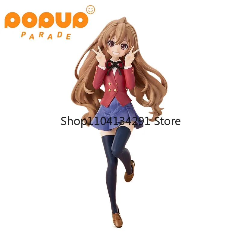 

Подлинная оригинальная GSC POP UP PARADE TIGER×DRAGON Aisaka Taiga ПВХ 17 см аниме фигурка Коллекционная модель куклы орнамент подарки