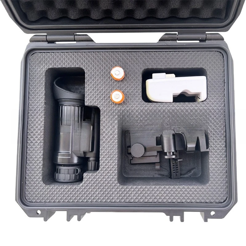 PVS14 fone de ouvido totalmente preto, monocular portátil, dispositivo de visão noturna à prova d'água com baixa luz