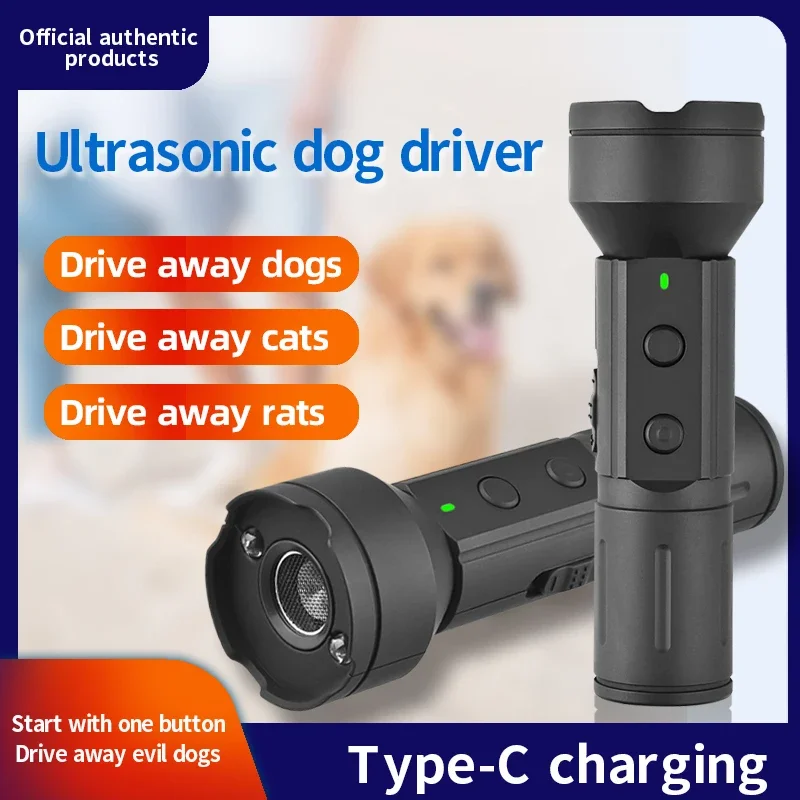 Dispositivo ultrasónico recargable de control de ladridos para perros: deterrenante seguro y eficaz para ladridos excesivos: entrenamiento silencioso y suave