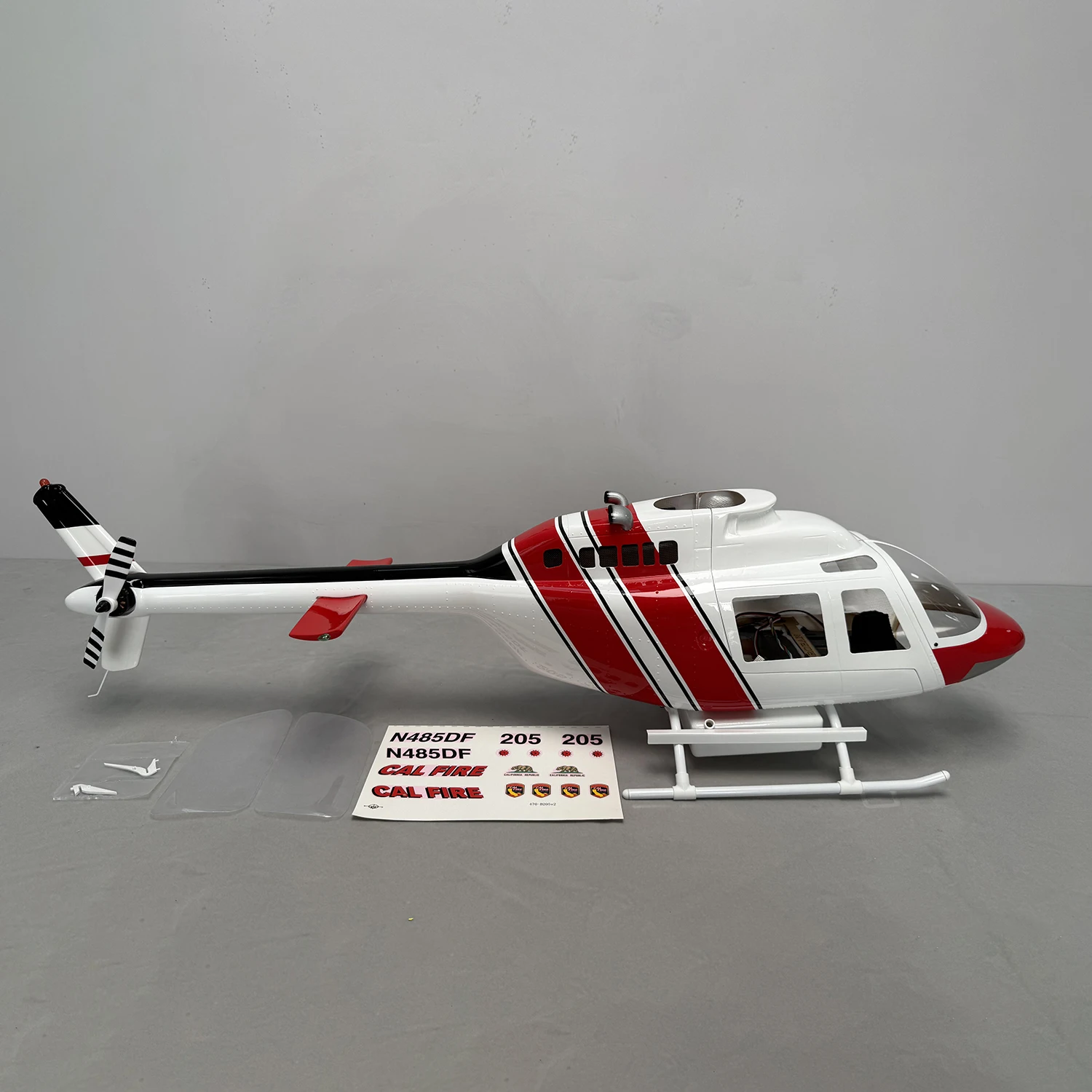 Rc Hobby Airwolf - Flight Hobby Roban BELL206 MD500E UH1D
