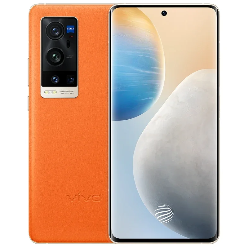 Vivo X60 Pro+ plus 5g Android Phone 6.56" AMOLED 120HZ Snapdragon 888 12GB RAM 256GB ROM 50MP 55W Ładowarka używany telefon