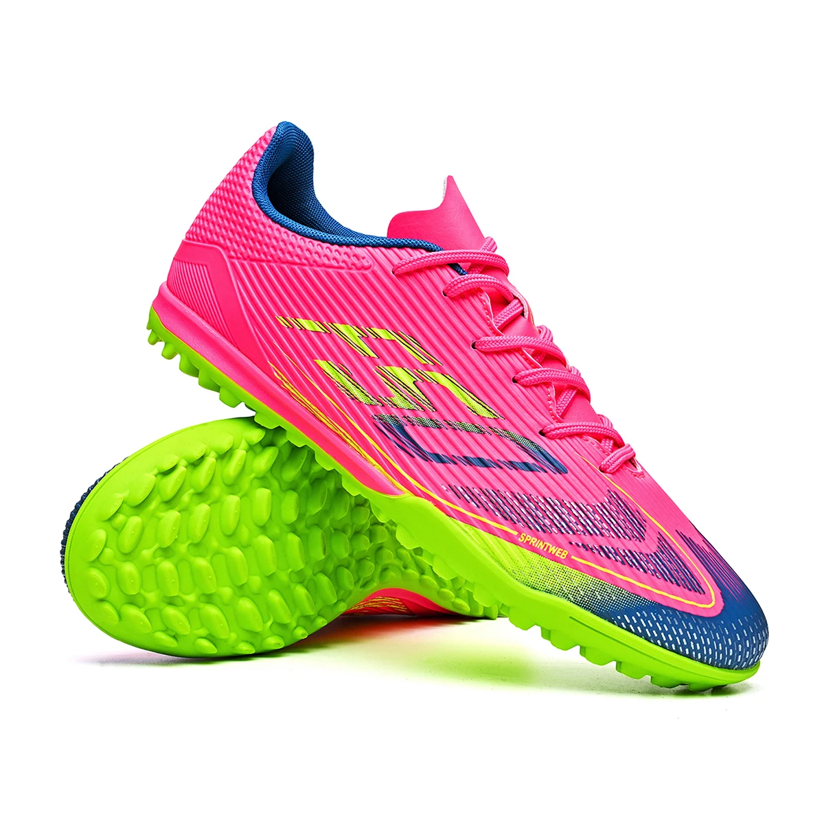 TF-Fußballschuhe für Erwachsene, verschleißfeste Gummisohle für Rasenplätze, leichte PU-Fußballschuhe für Herren, geeignet für Outdoor-Grasplätze. – Detail 16
