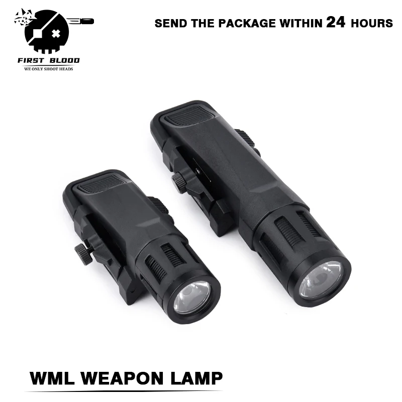 inforce-wml-gen-ロングショート-led-懐中電灯ハンティングライト-20-ミリメートルレールスカウトライフル戦術-ar15-エアソフトフィット-20-ミリメートルピカティニーレール