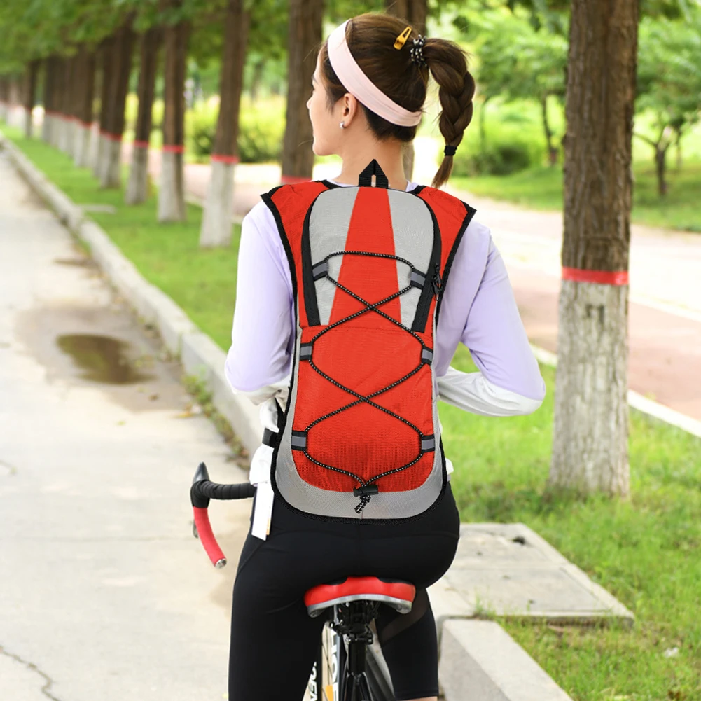 Bicycle Bike Bags Portable Waterproof Cycling Water Bag Multi-pocket Hydration Backpack Running Hiking Climbing Rucksack