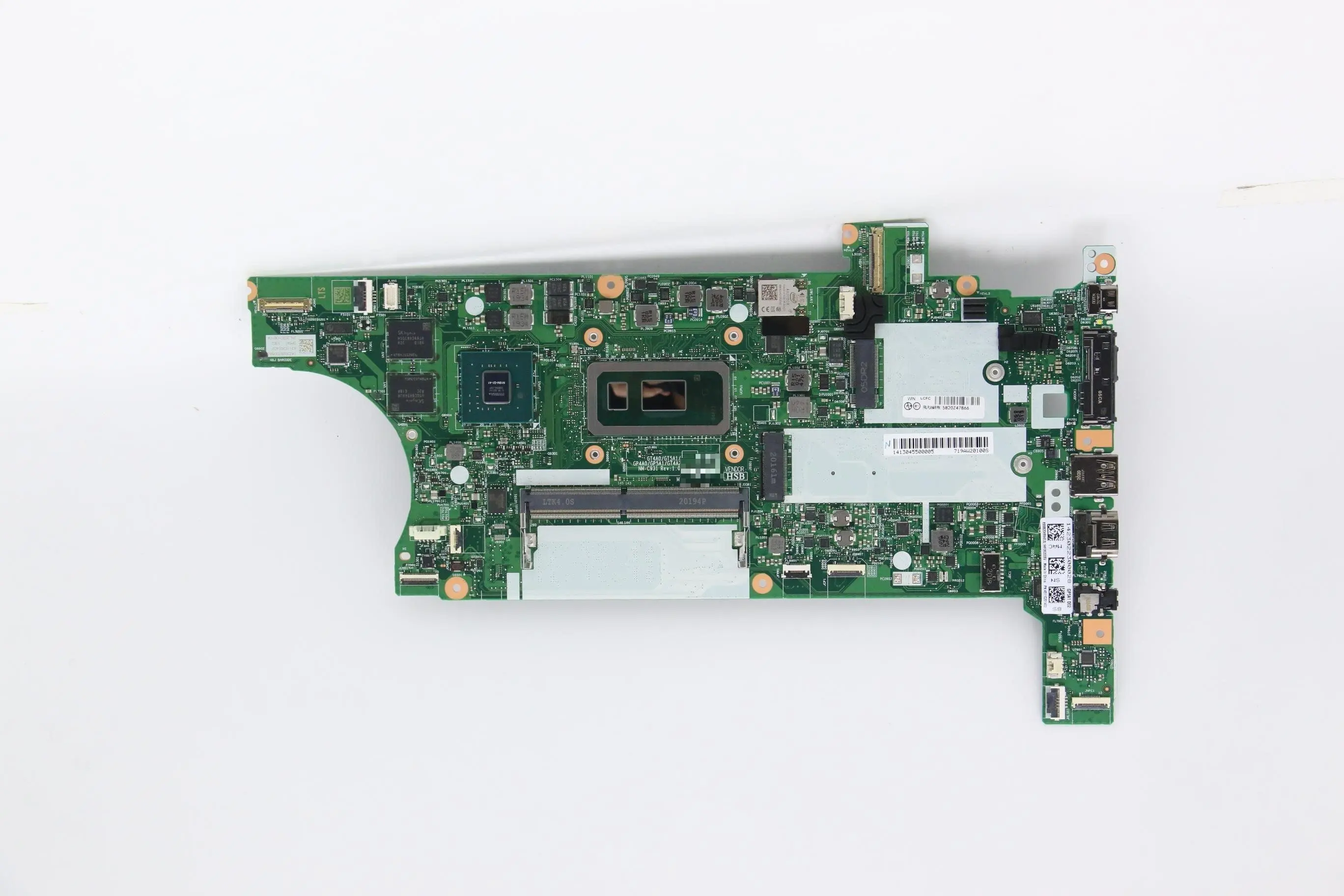 

SN NM-C931 FRU PN 5B20Z47886 CPU intelI510210U intelI710510U intelI710710U Model P14s P15s T15 T14 Laptop ThinkPad motherboard