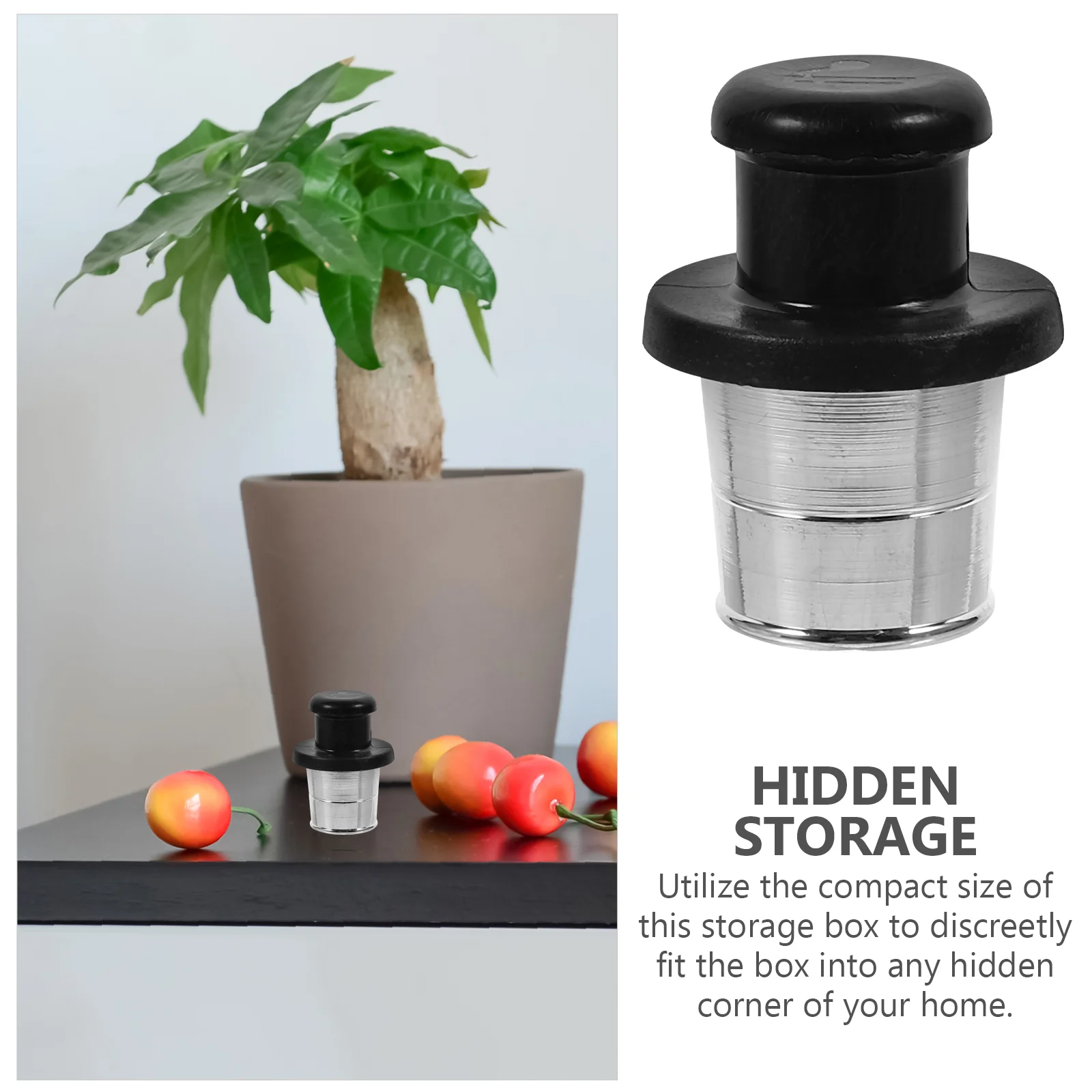 Cigarette Lighter Money Box Small Pill Container Hide Containers Cash Hider Hidden