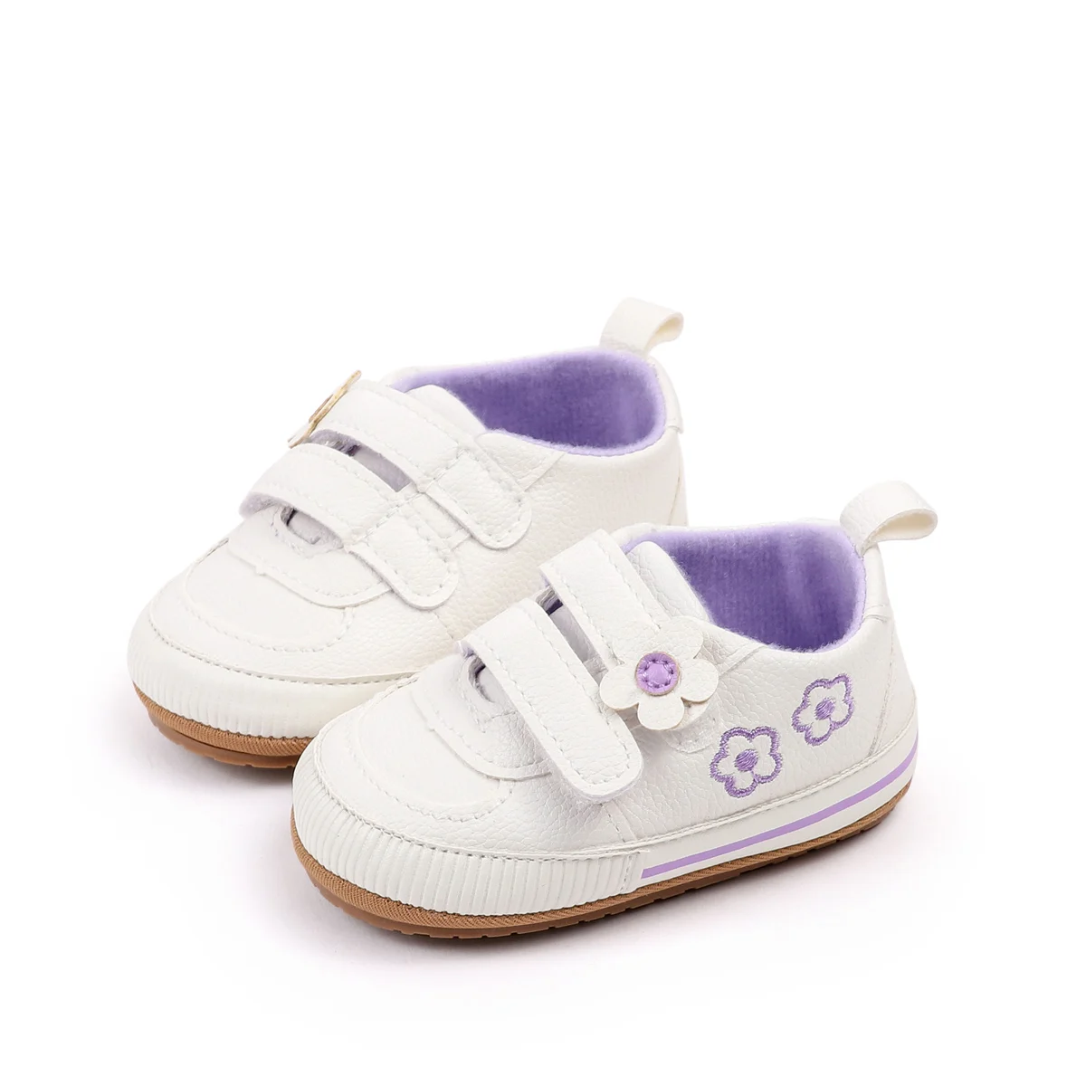 أحذية أطفال خفيفة الوزن بتصميم جديد للصيف والخريف، أحذية بيضاء عصرية بنعل ناعم للرضع، أحذية كاجوال #6