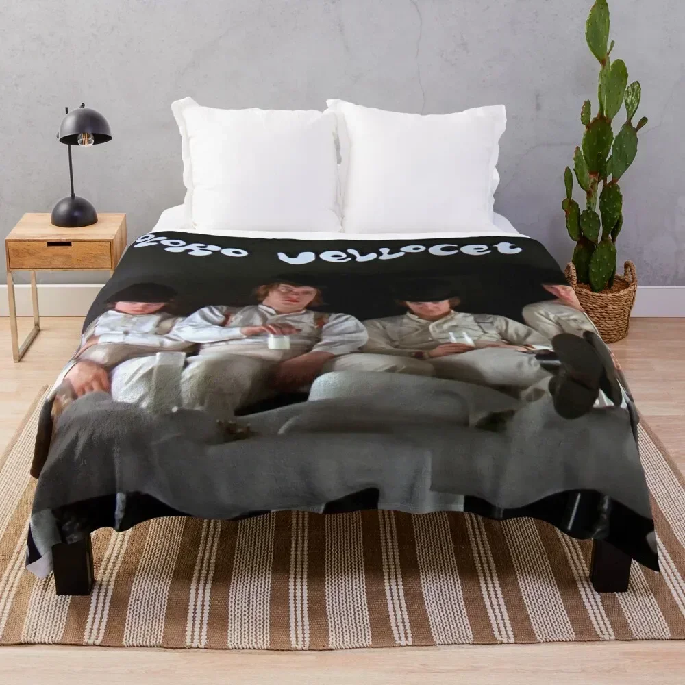 

Moloko Vellocet Throw Blanket decorative Nap Beautifuls for sofa Blankets
