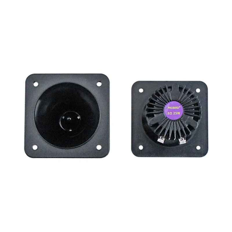 GHXAMP السنونو البيت في الهواء الطلق مقاوم للماء ابتلاع القرن 3.5 بوصة مربع النيوديميوم المتكلم العمود مكبر الصوت وحدة 8ohm 25 واط