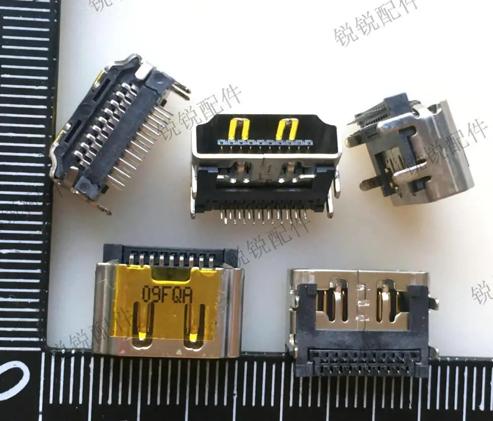 For HDMI high definition connector 19P female, notebook high definition interface, Foxconn QJ1119L-NV18-8F