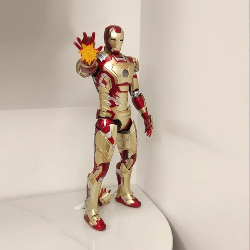 fondjoy-1-7-marvel-iron-man-mk42-43-46-model-kit-official-licensed-collectible-figure-with-base-for-boys-adults-fans-gifts-toy
