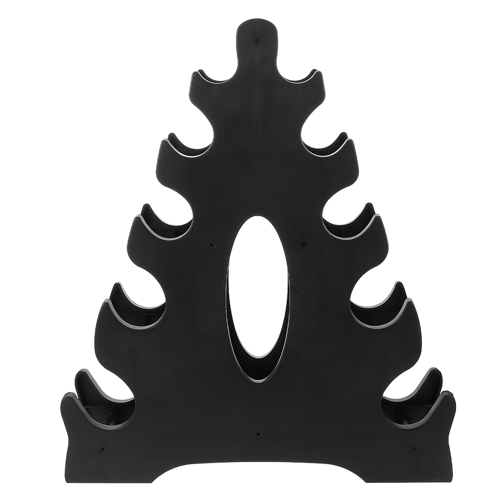 

Dumbbell Storage Rack Sturdy PVC Dumbbell Holder Lightweight Small Weight Rack for Home Gym Strength Training Use