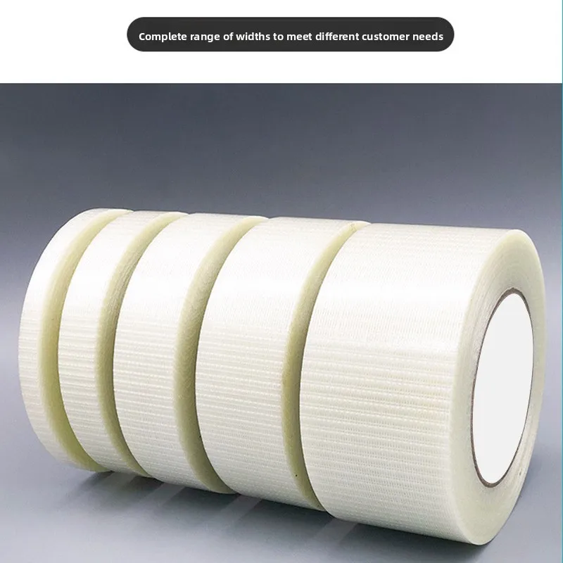 شريط من الألياف الزجاجية أحادي الجانب، التصاق عالي، للاستخدام الصناعي، بطاريات الليثيوم، الطائرات النموذجية، والتجميع عالي التحمل #3