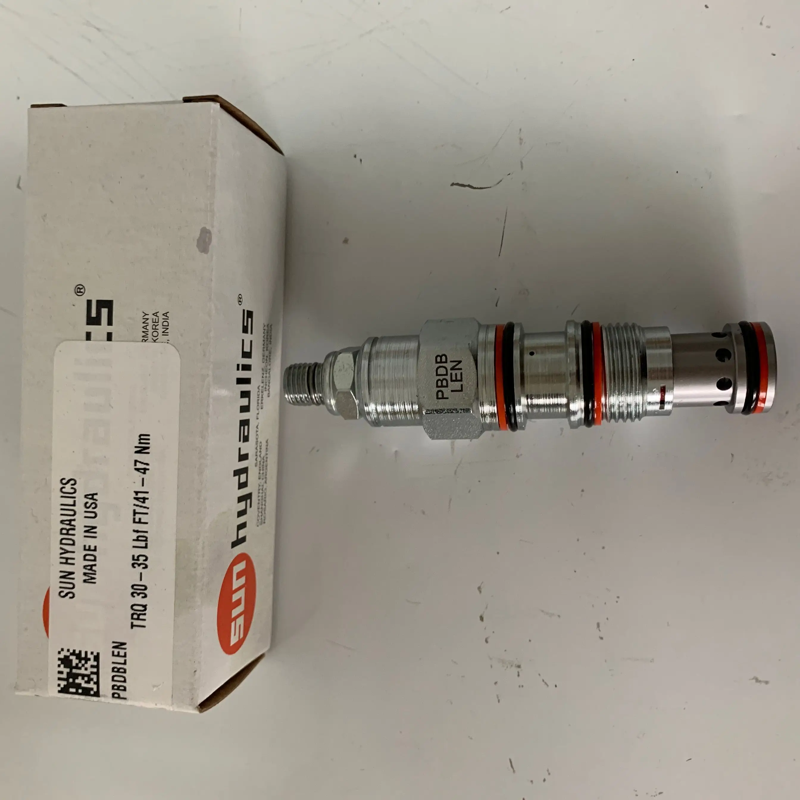 PBDB-LEN PBDBLEN PBDB LEN EBP/M SUN HYDRAULICS Origin Screw-in Cartridge Pilot-operated Pressure Reducing Valve Hydraforce eat