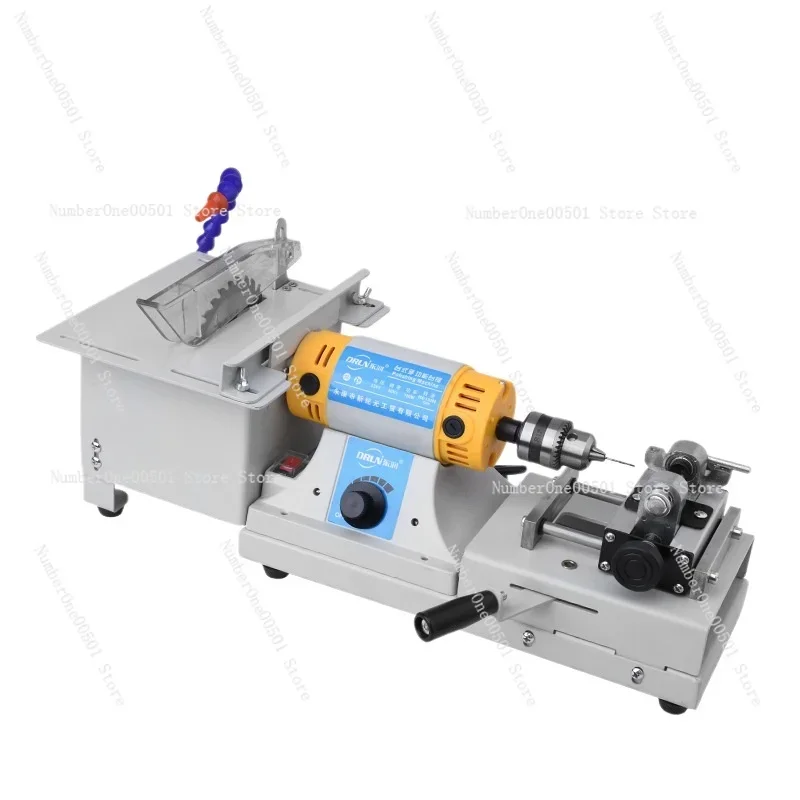 Multi function Bench Grinder Machine for Jade Cutting Drilling Polishing Carving Beads Wax Jewelry Making -095