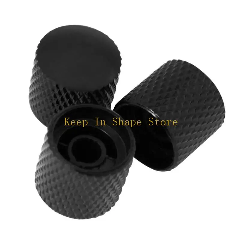 U1JC Guitar Speed Control Knobs Metal Volume Tone Knobs Fits 6mm/0.24