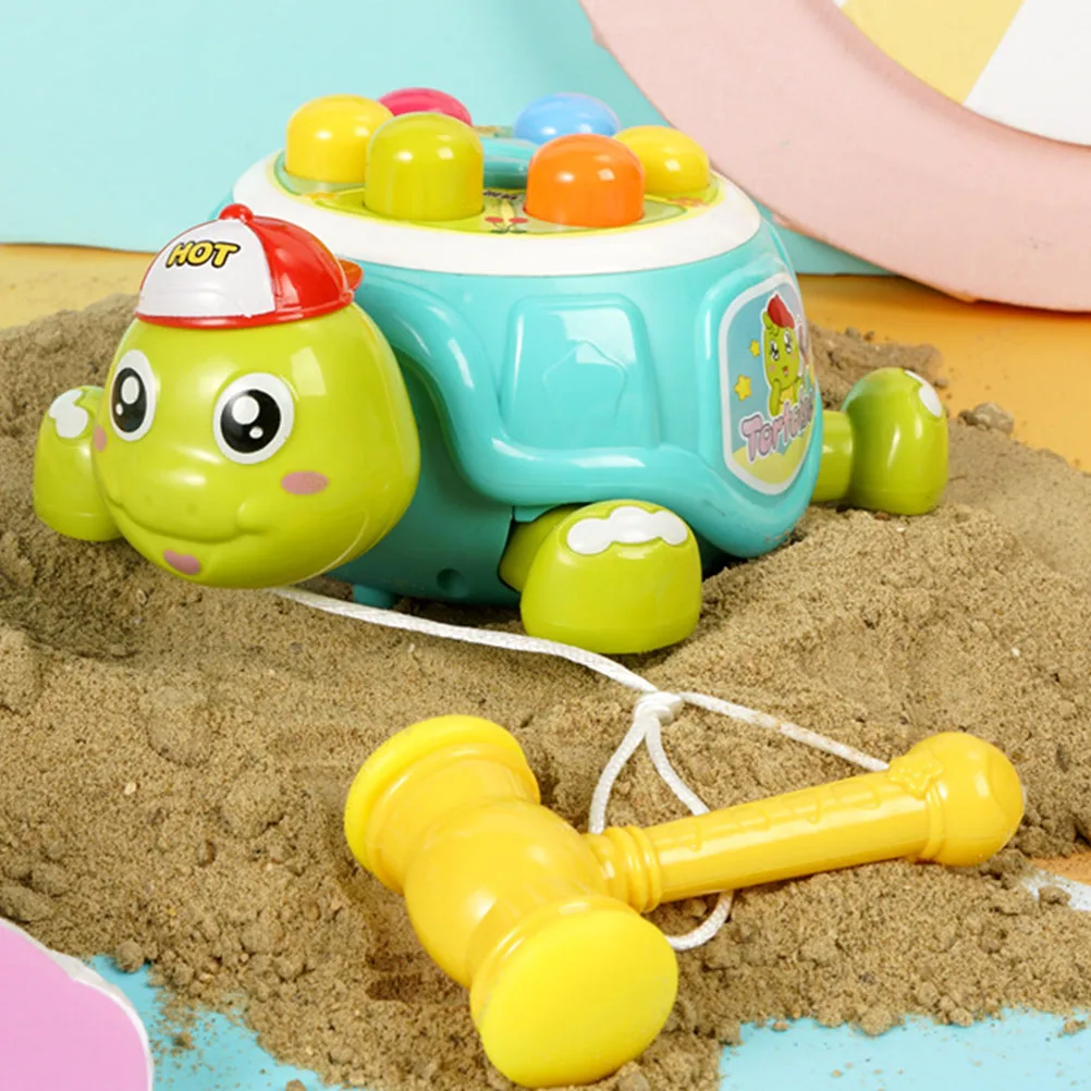 

Large Kids Whack Impact Resistance Hammer Whacking Children Tortoise Toy Mole Game Toddler Play Educational