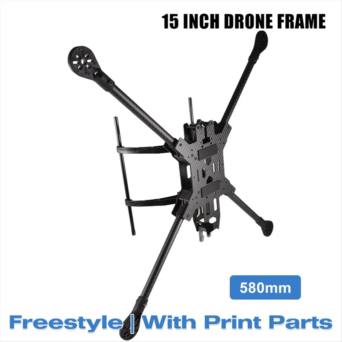 ~【A393Z】15inch FPV Racing Drone Frame Carbon Fiber Quadcopter FPV Freestyle Frame for Enhanced Flight Stability & Performance
