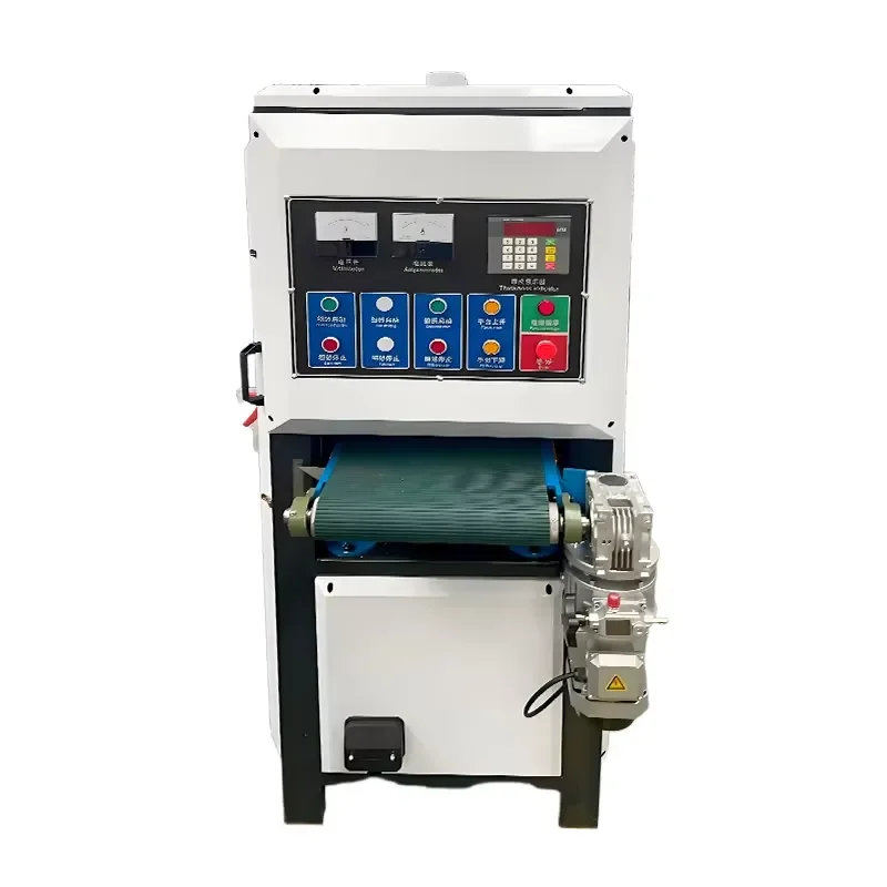Fully Automatic Metal Surface Polishing Machine Multi-Function Mirror-Finish Aluminum Plate Deburring Electric Belt Sander