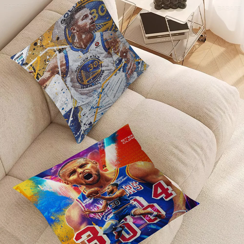 S-Stephen Super Star C-Curry Cushion Cover Decorative Pillow Sofa Home Decor Case Pillow Cases