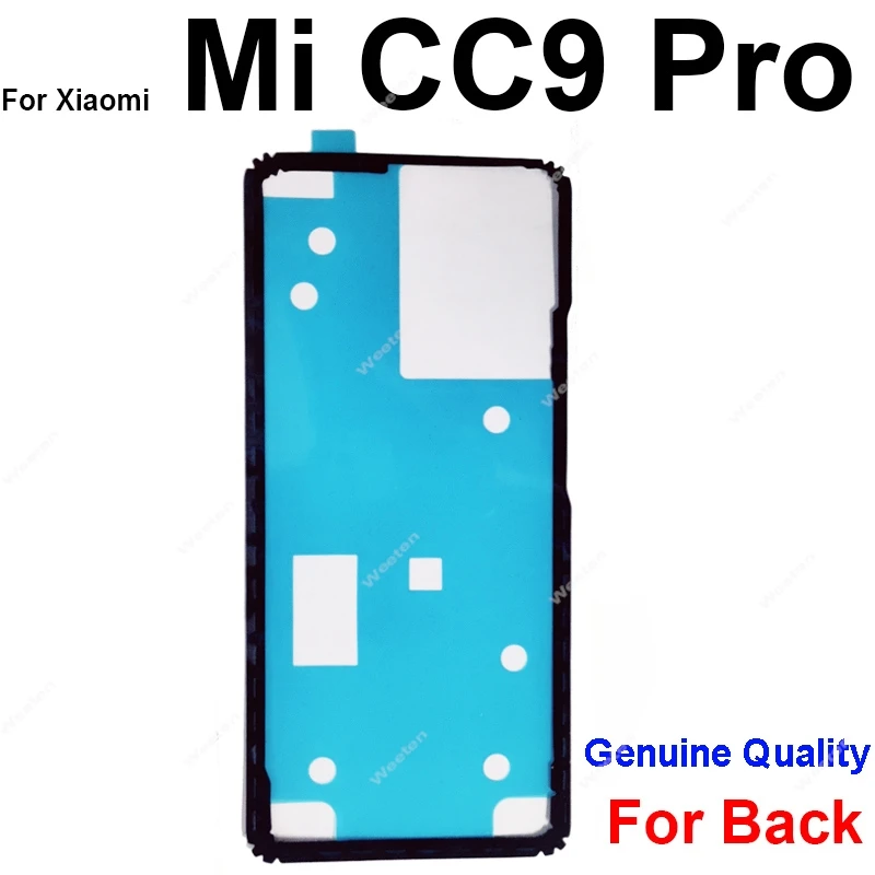 Rear Camera Sticker Back Cover Adhesive Back Housing Battery Cover Glue Tape For Xiaomi Mi CC9 Pro Mi Note 10 Mi Note 10 Pro