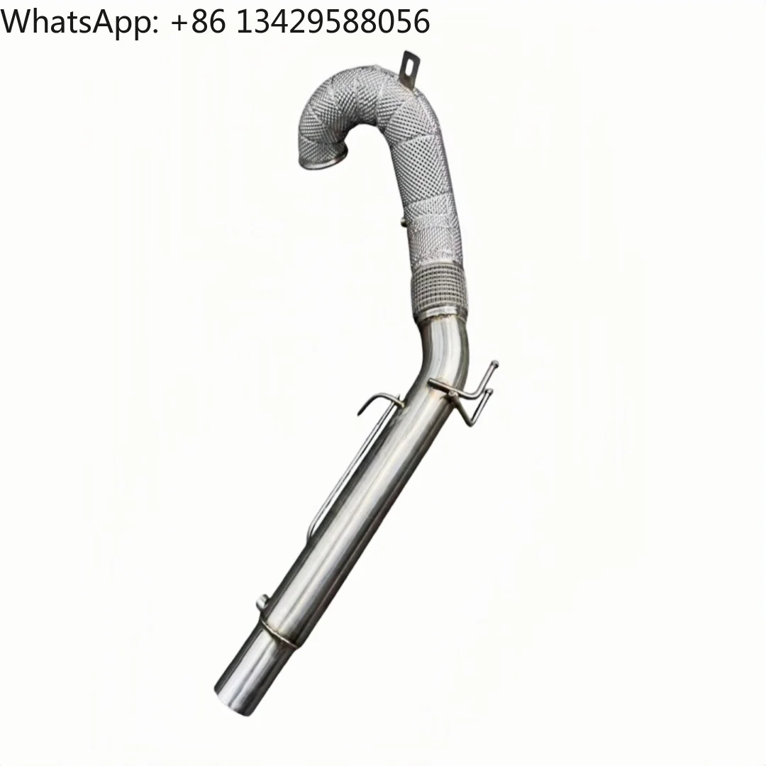DEX 304 Stainless Steel High Flow Exhaust Downpipe With OPF  for 2020-2024 VW Golf 8/MK8 GTI 2.0T