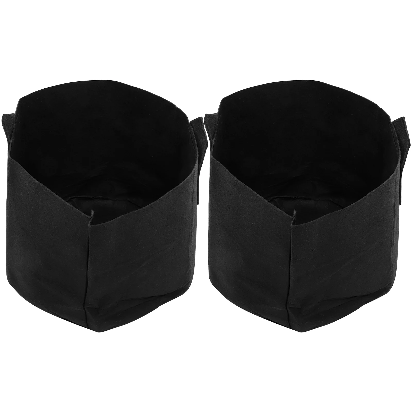 

2pcs Plant Grow Vegetable Planting Containers For Potatoes Tomatoes Carrots Breathable Fabric Grow Bags Outdoor Indoor 15