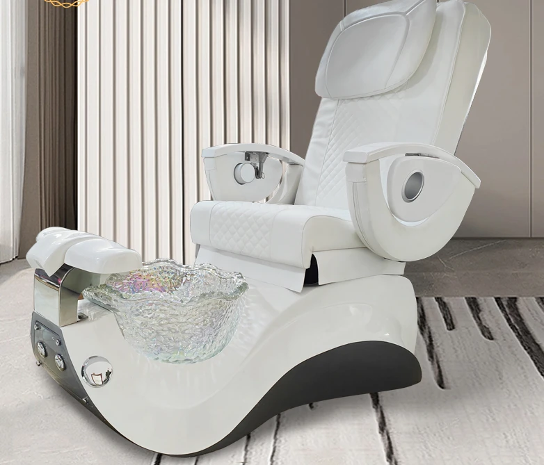 

New Design Foot Spa Chair Luxury Modern No Plumbing Pedicure Spa Massage Chair For Nail Salon