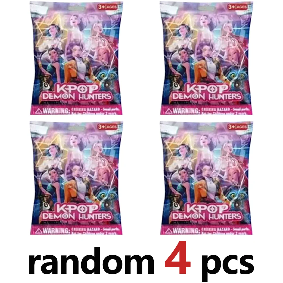 NIEUWE 2025 Anime Kpop Devil Hunter Blind Box-Leuke demontage Klein standbeeld Desktop Model Blind Bag Collectible Gift