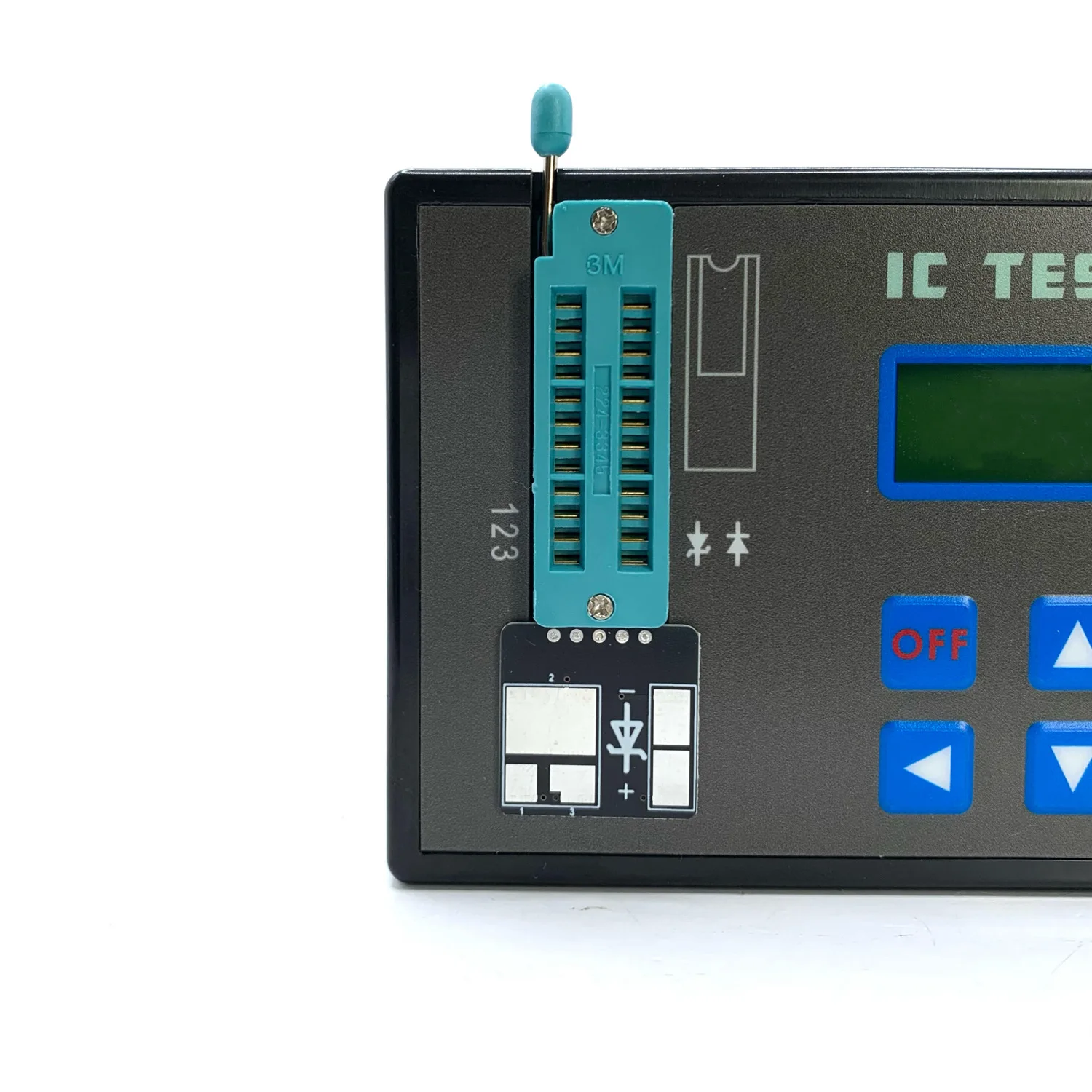 Transistor diode triode tester LED integrated circuit tester integrated circuit IC chip detection