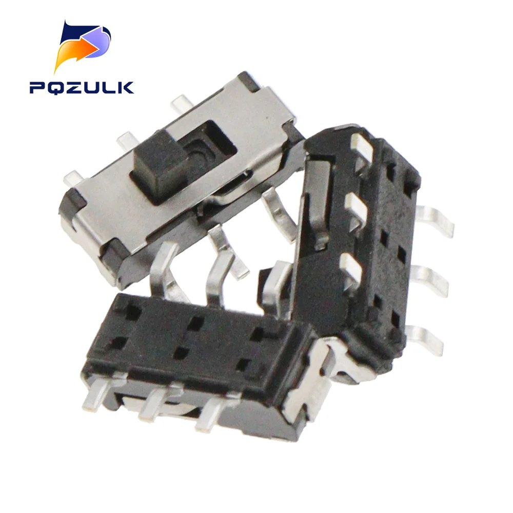 20PCS MSS22D18 SMT Toggle Switch SMD 6Pins Handle High 2MM 2P2T The Micro Slide Switch