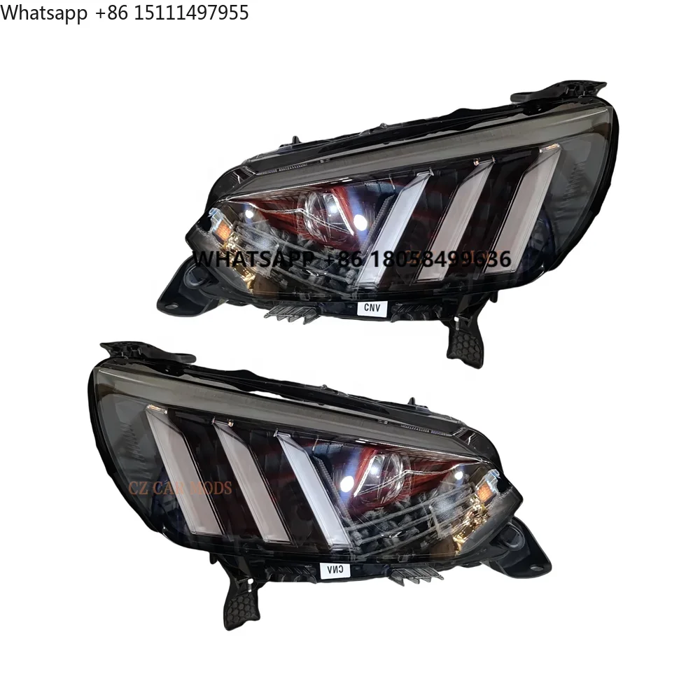 Wholesale One Pair Led Headlights LED Assembly Headlight for 2022 2021 2020 2008 Auto Accessory Car Parts Accessories