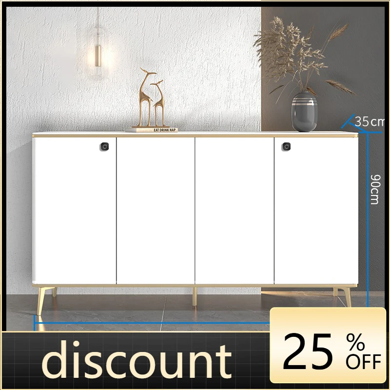 LMM with lock shoe cabinet fingerprint lock household door corridor outer belt password lock aisle outer cabinet