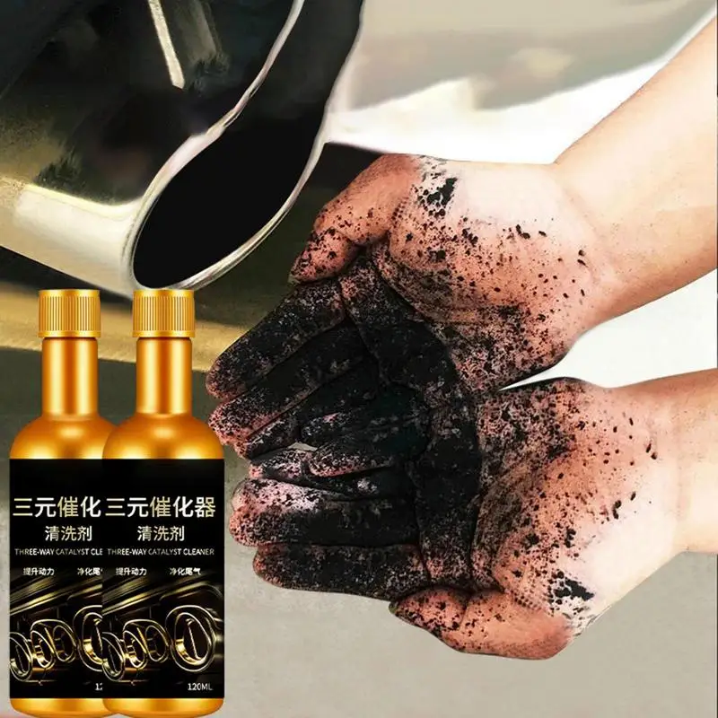 Car Catalytic Converter Cleaner 60ml  Deep Cleaning Multipurpose Cleaner Engine CSV Clean Accelerators Catalysts Easy Cleaner