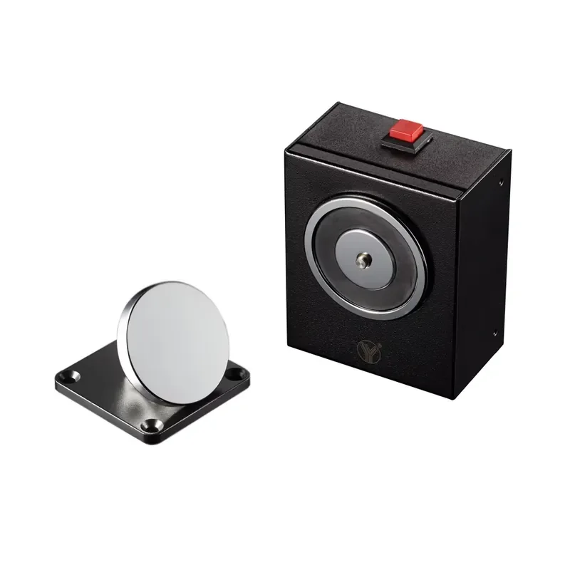 Holding Force Electromagnetic Lock DC24V Optional Manual Release for Single  Double Smokeproof Door Access Control Magnetic Lock