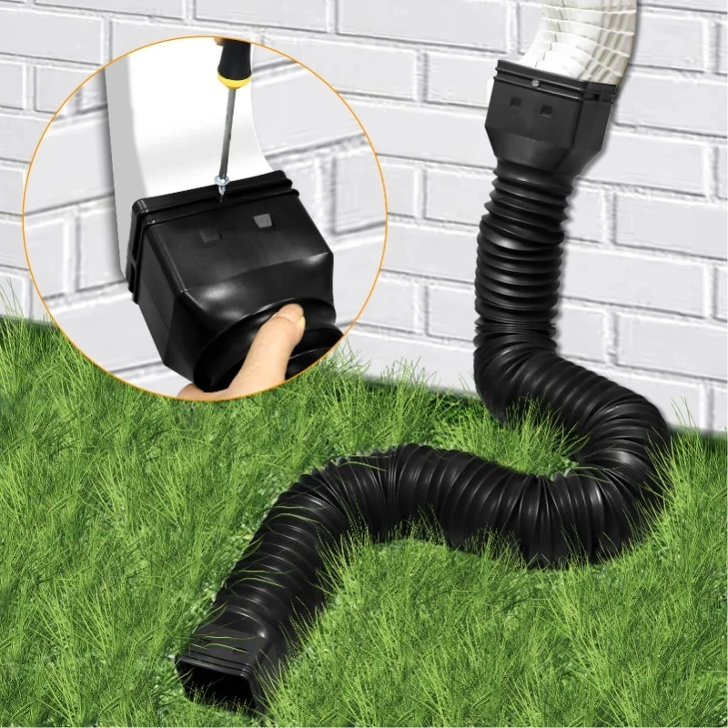 

Удлинитель водосточной трубы Выдвижная дренажная труба для дождевой желоба Удлинители слива с носиком