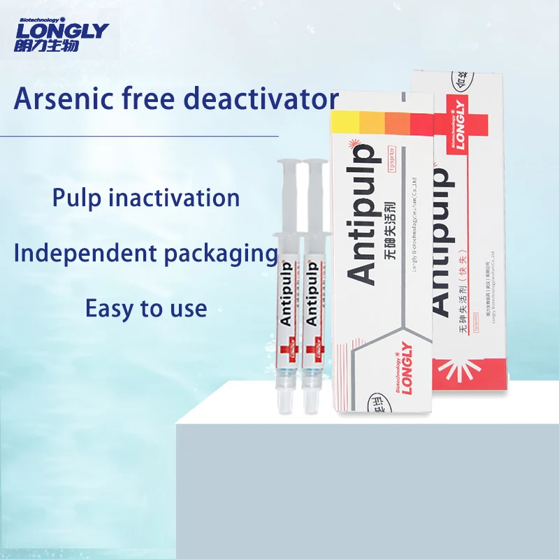 Dental Materiaal Arseen-Gratis Inactivator 1G/Stick Longli Ll-Slow Inactivator Longli Ll-Quick Inactivator