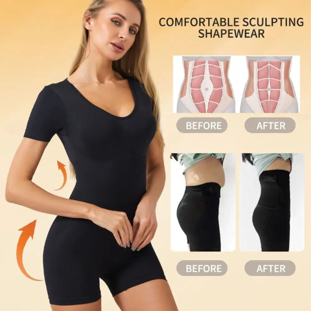 

Fashion Thin Slimming Bodysuit Shaper Seamless Tummy Control Body Shaping Underwear Lingerie Shapewear Postpartum Panties Lady