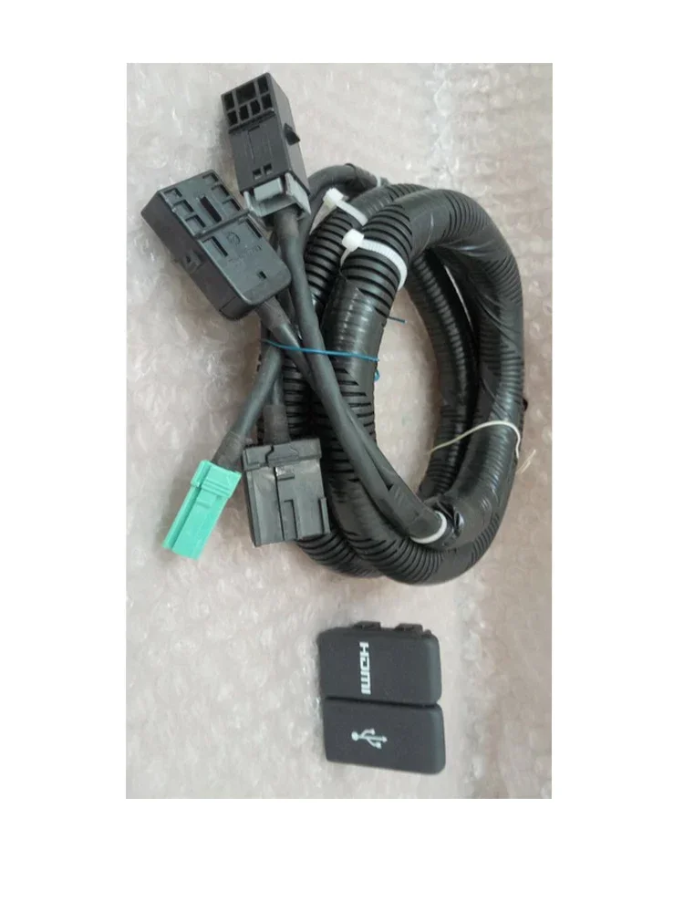 For Honda Accord 2016 year HDMI High-definition DA USB Cover Box Base Trim
